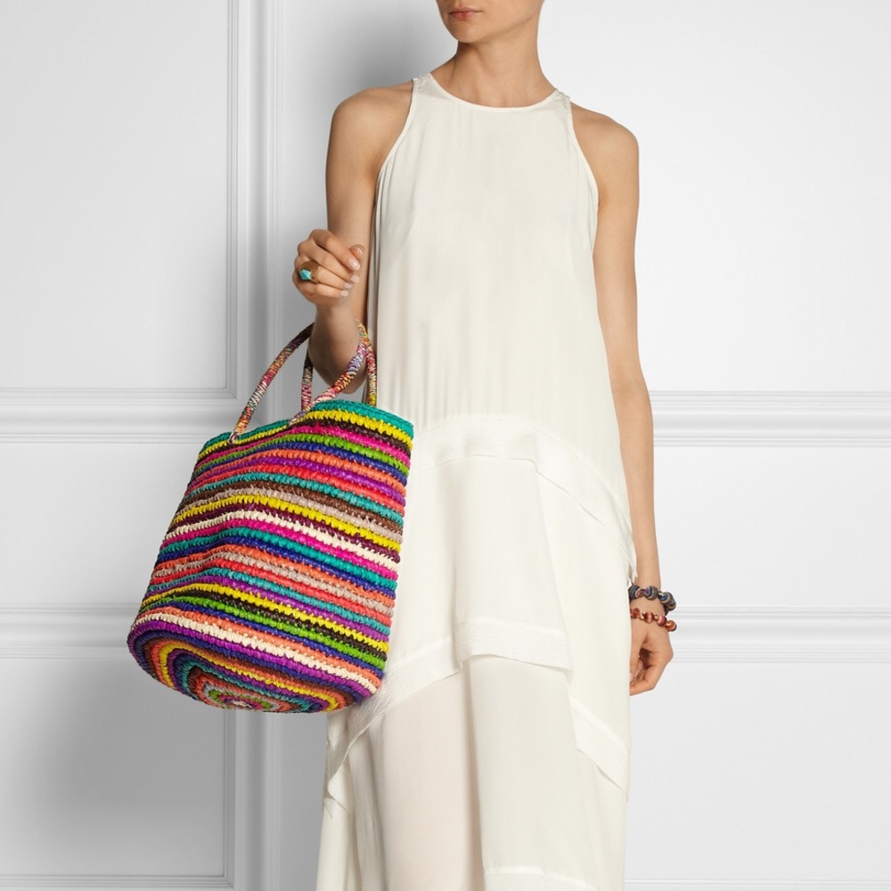 💎SOLD💎 Sensi Studio Straw Tote